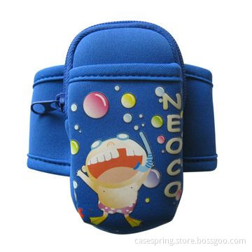 Universal sport armband for different phones/made of 3mm neoprene material/welcome custom logo